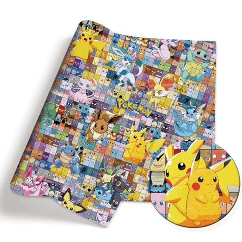 Polycotton fabric pokemon - polycotton,
