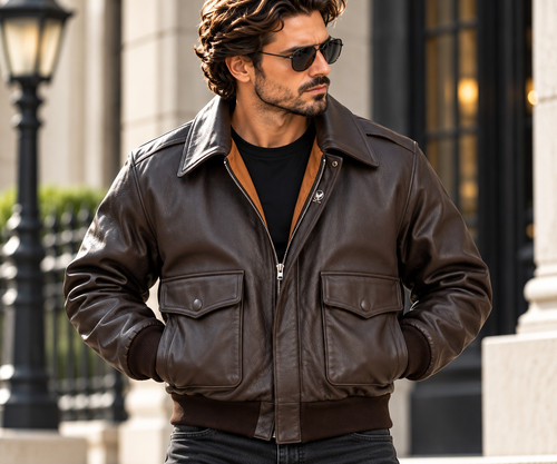 Men brown real cowhide - men’s,