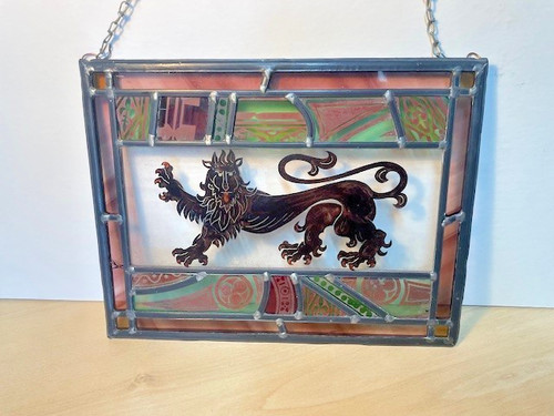 Victorian heraldic stained - victorian,
