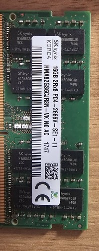 Hynix 16gb ddr4 sodimm - , 2666