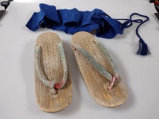 Vintage 1960s japanese geta - vintage,