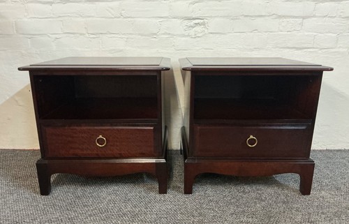 Pair stag minstrel bedside - pair, of