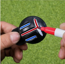 Golf ball liner marker pen - ball,