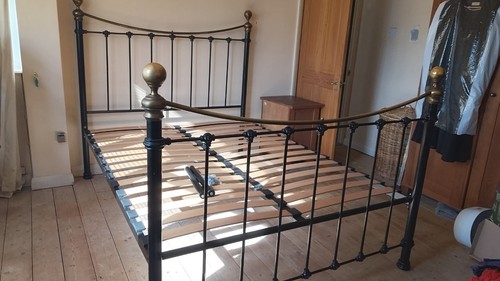 King size bed - frame, and