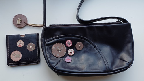 Little purple radley clutch - clutch, /
