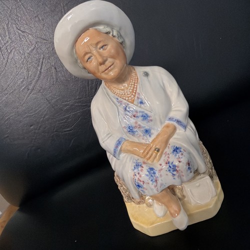 The queen mother toby jug - the,