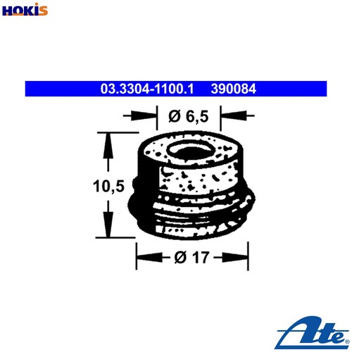 Plug brake fluid reservoir - plug,