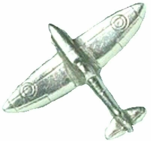 Spitfire badge pin silver - spitfire,