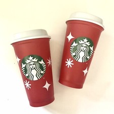 Set 2 Starbucks Cups 25 Years