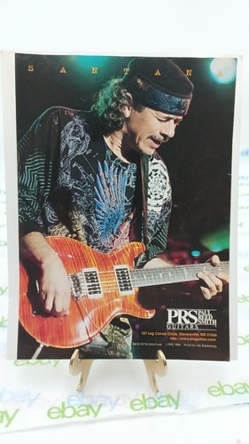 Prs santana guitar - prs, 1996
