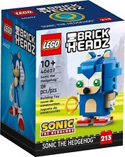 Lego Brick Headz. Sonic the Hedgehog 40627 BNIB (Retired)