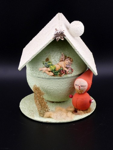 Vintage christmas rare putz - vintage,