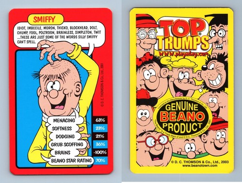 Smiffy the beano - beano, 2003