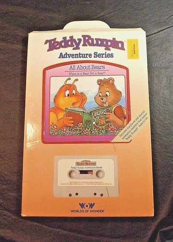 Worlds wonder teddy ruxpin - worlds, wonder: