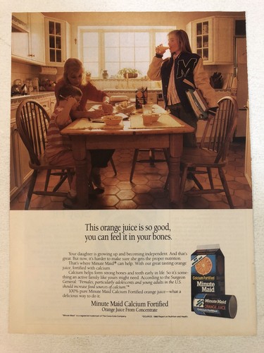 1988 minute maid orange juice - maid,