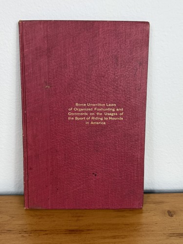 1909 some unwritten laws - 1909,