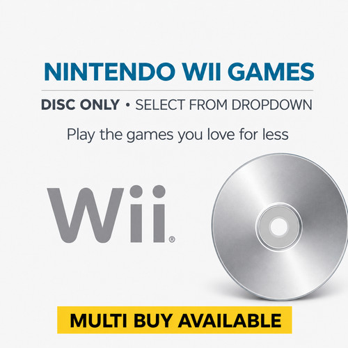 Nintendo wii disc - wii, only