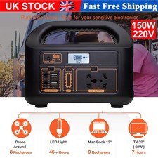 Portable Power Station 150Wh Backup Lithium Battery 240V 150W  Power Supply