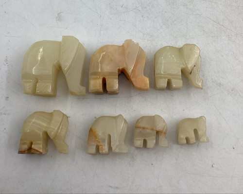 Onyx marble hand - onyx, carved