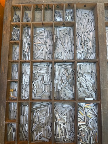 Letterpress type 8 - type,