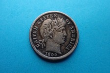United States, 1899, Dime, 0.9