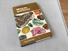 Minerals and Rocks JF Kirkaldy vintage hardback Blandford Colour Series
