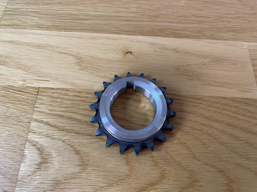 Lower timing chain sprocket - chain, to