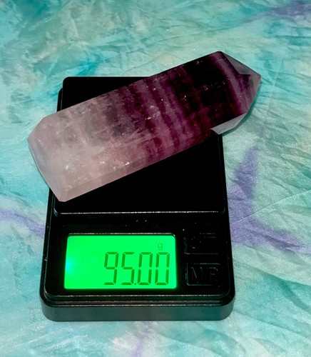 Fluorite crystal - ✨💜🩷fluorite,