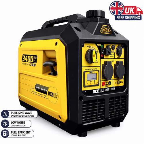 Portable 3400w petrol inverter - 3400w,