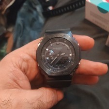 Casio G-Shock GM-2100N-2AER Metal navy blue bezel and resin strap excellent cond