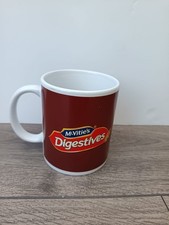 MCVITIES Digestive Biscuits Brown Ceramic Mug Cup - McVitie's Collectable  