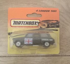 Vintage Matchbox London Black