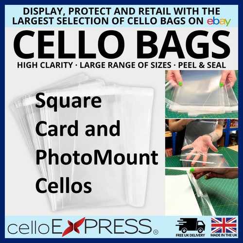 Cello cellophane display bags - cello,