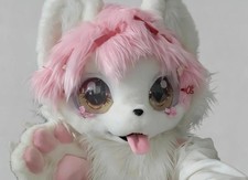 Fursuit Long haired Dog Fox