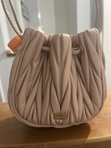 Miu leather bag - leather,