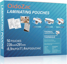 A4 Laminator Machine, 9 Inch Compact Letter Size Laminating Maker for Small Desk