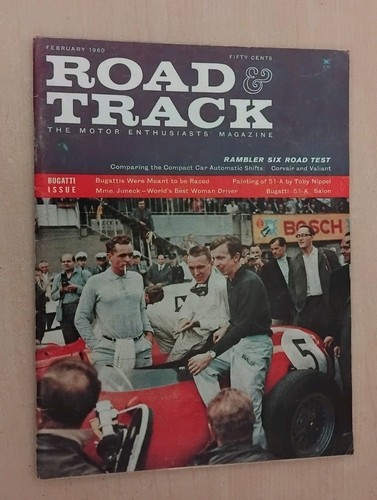 Road track magazine february - road,