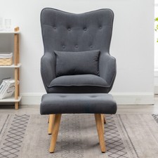 Modern Wing Back Armchair