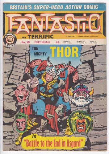 Fantastic terrific comic - fantastic,