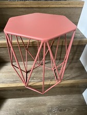 Marks Spencer Pink Wire Table