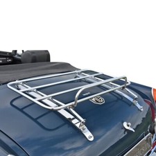 LUGGAGE RACK COMPATIBLE WITH MG MGB 1962-1980 CHROME BOOTLID CARRIER NEW