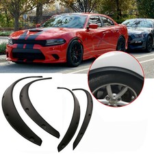 4x Car Wide Body Wheel Arch Eyebrow Fender Extensions Flare Protector Universal