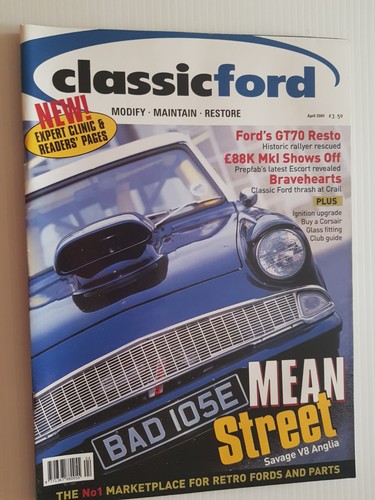 Classic ford magazine april - magazine,