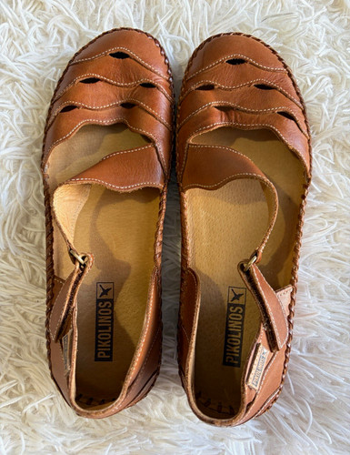 Pikolinos brown leather mary - pikolinos,