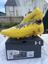 Under Armour Magnetico select 4 FG yellow boots UK 9 / EU 44 Unisex New RRP £75