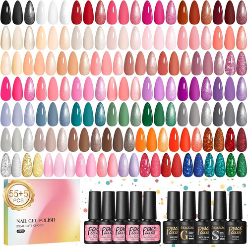 60pcs peacecolor gel - 60pcs,