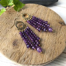 Long AMETHYST Chandelier