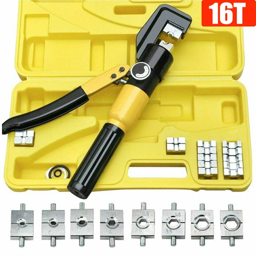 Ton hydraulic hose crimper - 16,