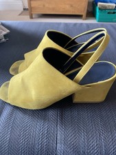 Yellow Mustard Suede Effect