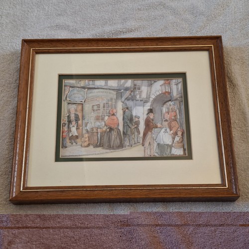 Decoupage anton pieck style - decoupage,